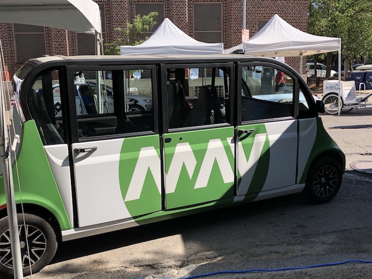 May Mobility is an Ann Arbor-based microshuttle mobility company