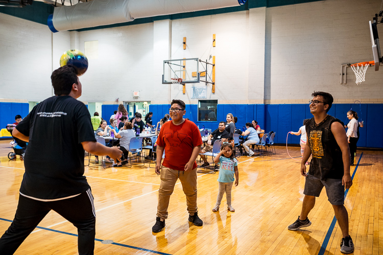 Kids playing at a FitKids360 event