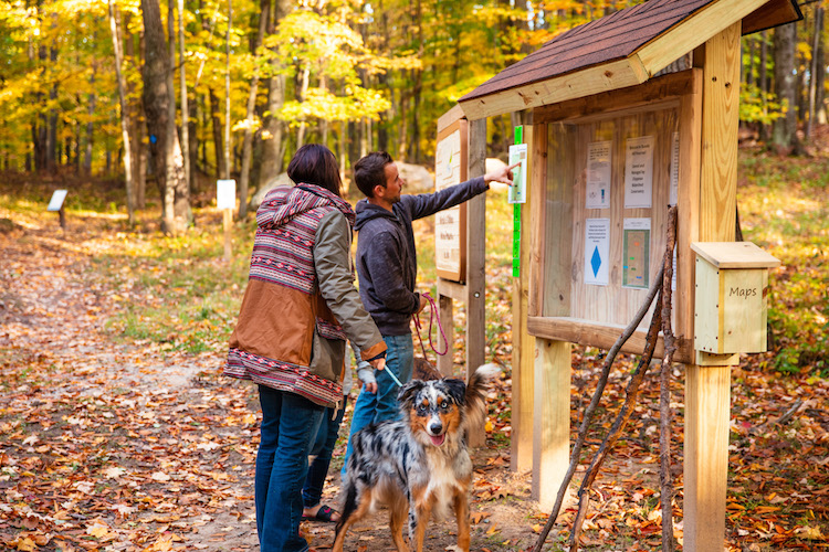 More than 600 acres of trails are available for the whole family