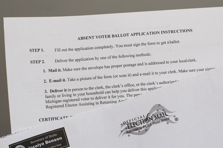 All registered voters in Michigan will automatically receive a vote-by-mail application for the August and November elections.