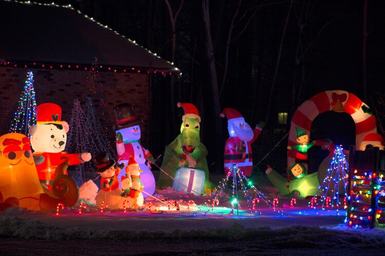 Bamber Woods Christmas Spectacular: 1811 W. Pickard Road