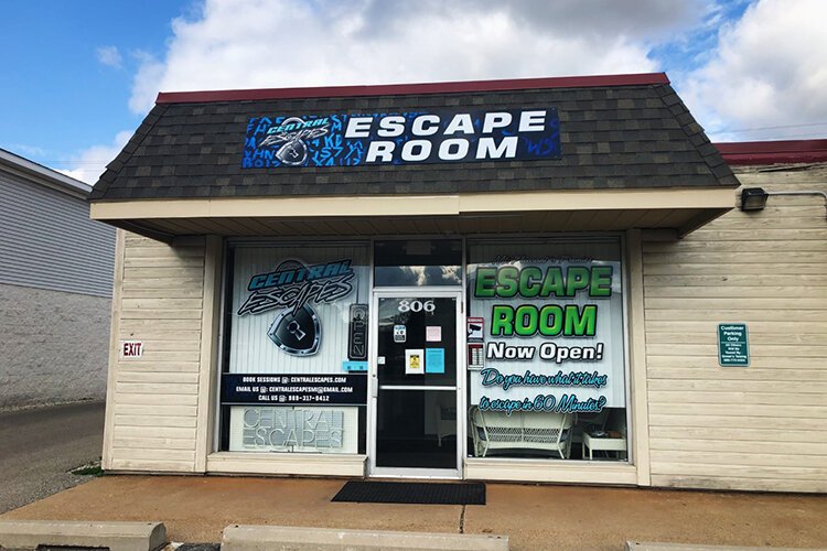 Central Escapes, located at 806 S. Mission St. in Mt. Pleasant, opened in January 2018.