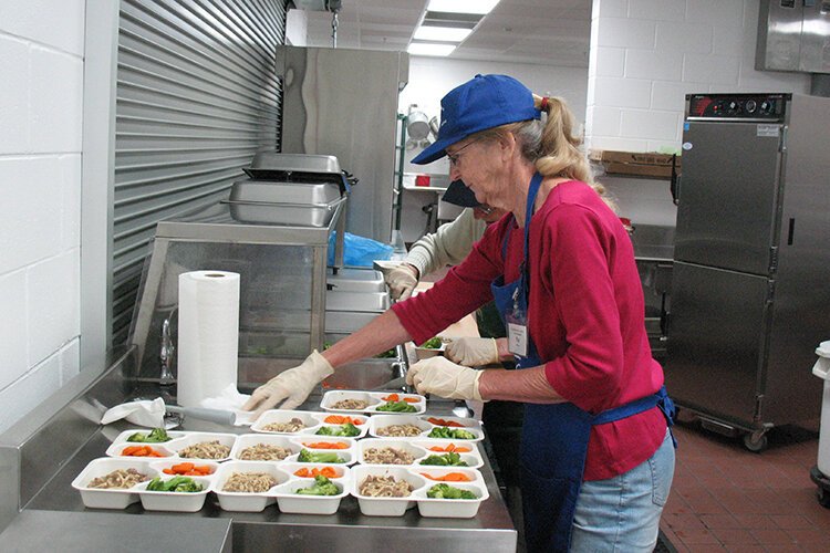 The 2% grant provided to the Isabella County Commission on Aging helps provide funding for Food with Friends, including congregate meals (which are currently suspended due to the pandemic) and home-delivered meals.