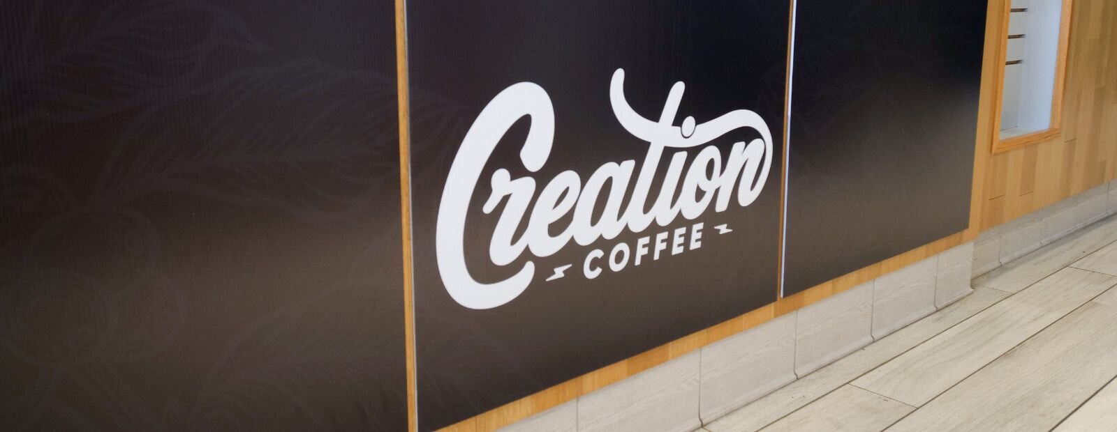 Formerly the location of Smoothie King, Creation Coffee is the new tenant of Unit A in the Campus Commons plaza on Mission Street.