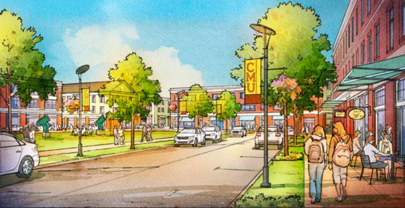 CMURC is now working on finding a developer interested in making the design for the SmartZone District a reality.