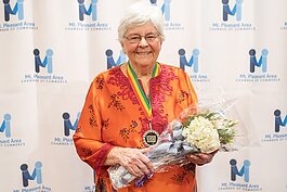 Eileen Jennings has been named the 2021 Citizen of the Year by the Mt. Pleasant Area Chamber of Commerce.