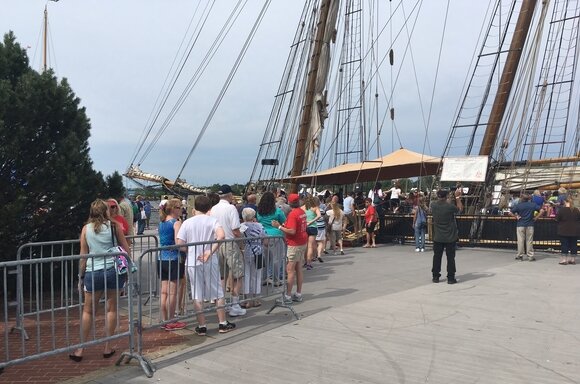 The 2016 Tall Ship Celebration drew an estimated 100,000 spectators. Organizers expect another large turnout in 2019.