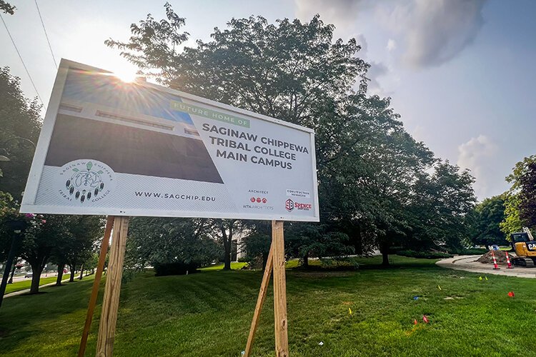 A former Mid Michigan College building in Mt. Pleasant is being transformed into an updated campus for Saginaw Chippewa Tribal College—a public community college which incorporates traditional cultural values with higher education.