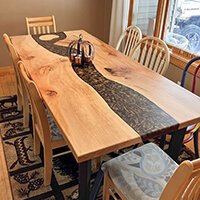 ZH Creations commissioned dining table