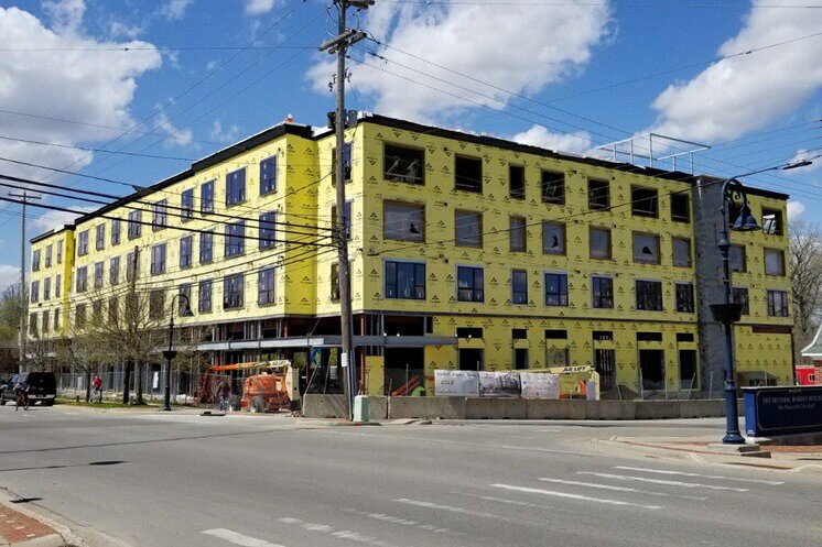 GreenTree Cooperative Grocery's new location at 410 W. Broadway in downtown Mt. Pleasant is under construction and is expected to be completed by fall 2021.