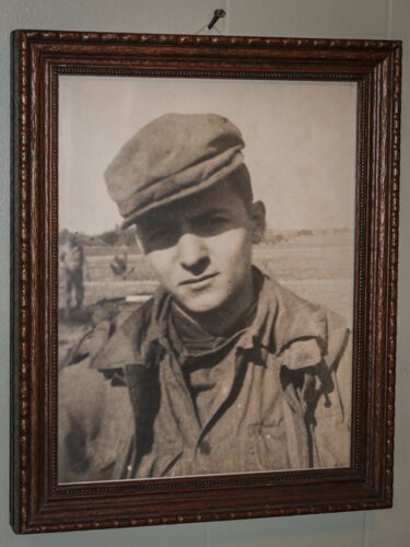 At 17 years old, Ed Haynack enlisted in the Army in 1946.
