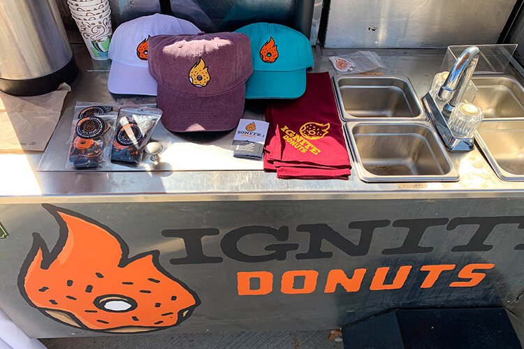 From the donut holes to lemonade and ice cream, Founder and CEO of Ignite Donuts, Casey Croad, says that everything he makes through the business is handmade and locally-sourced as much as possible.