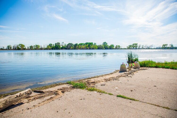 – Water landings are frequent at the riverfront airport.