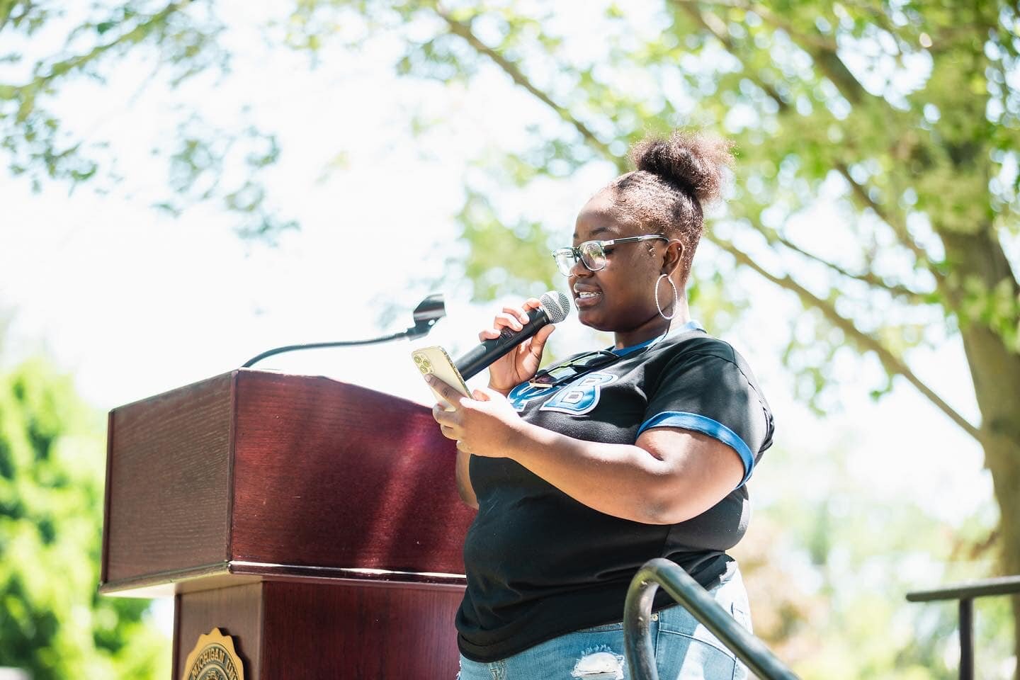 CMU's Juneteenth event was held on Friday, June 17.