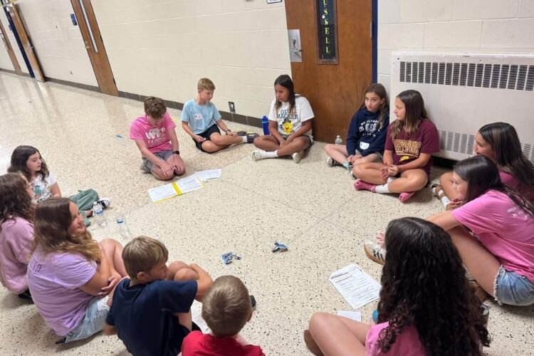 Sixth grade orientation took place Aug. 18, 2025 at Mt. Pleasant Middle School, marking the kick-off of this year’s WEB program.