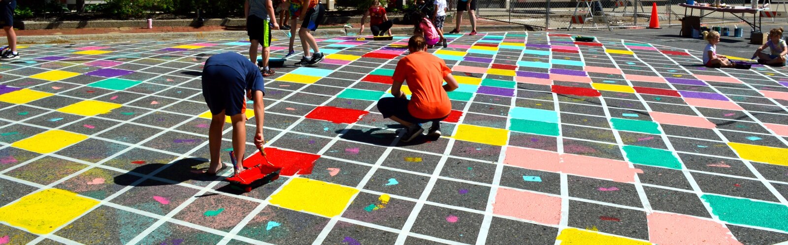 Art Reach hopes to promote community involvement and placemaking through the Paint the Pavement project.