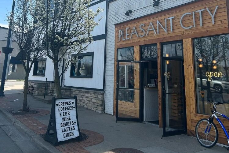 Pleasant City Coffee is located at 205 W Broadway Street in downtown Mt. Pleasant.