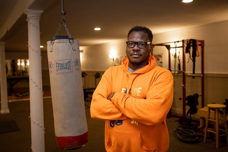 Kolmarge Harris, owner of Mt. Pleasant Boxing & Fitness.
