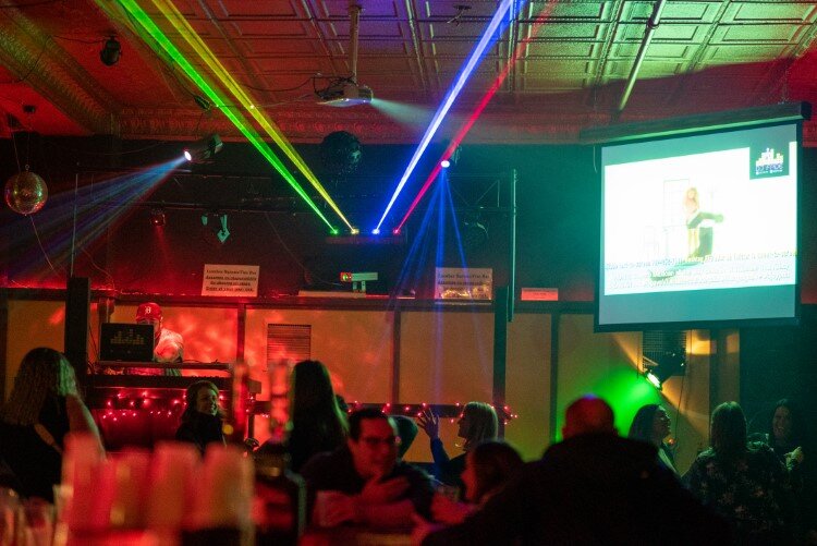 A DJ and laser show can be found during weekend nights at the Fire Bar