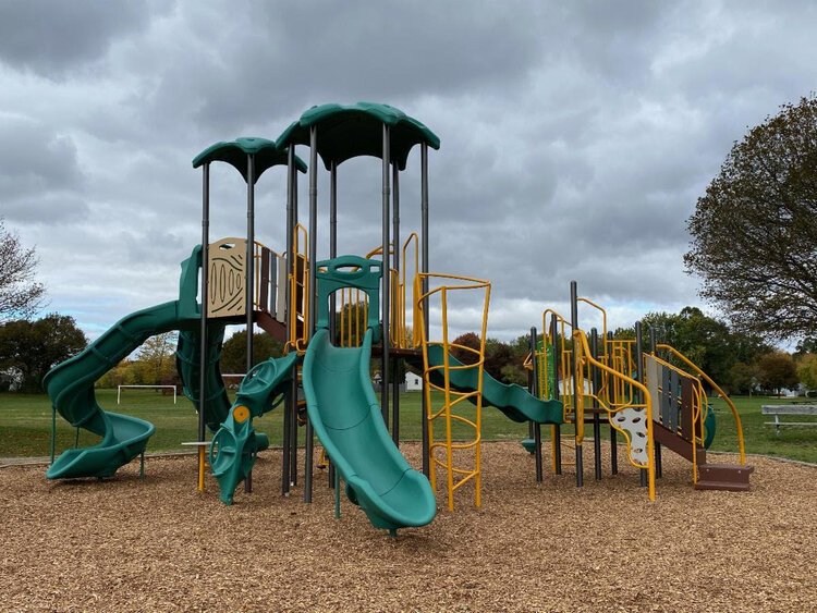 ​​​​​​​New playground structures at Sunnyside Park, shown here, as well as Jamison Park, were made possible through a unique partnership between the City of Mt. Pleasant and Union Township. 