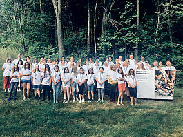 Participants in the 2018 Verizon Innovation Program Camp