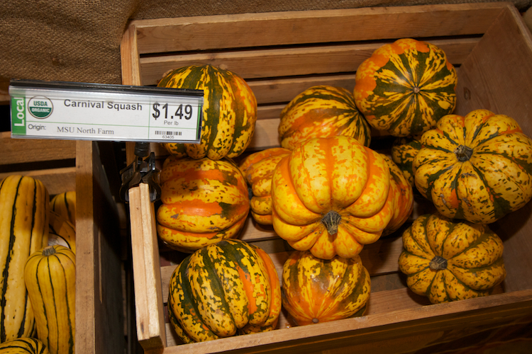 Squash from a local farmer Photo by Tom Buchkoe