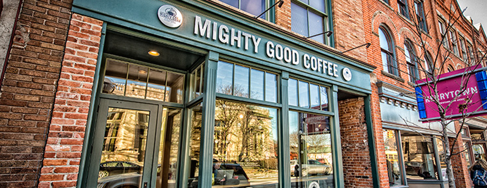 Mighty Good Coffee in Ann Arbor.