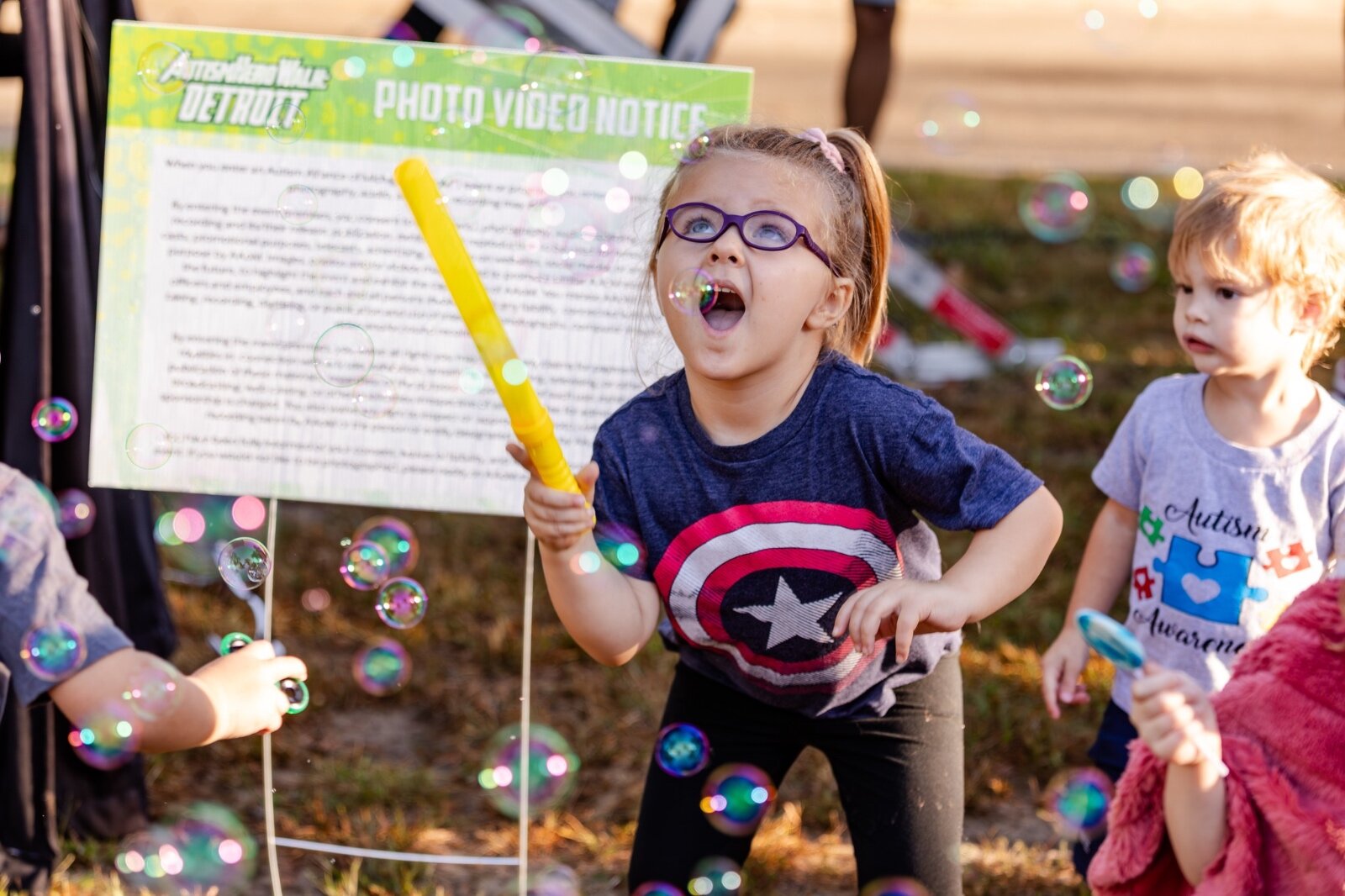 Girl at AAoM Hero Walk