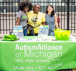 AAoM held a back-to-school event at Corner Health in Ypsilanti on Aug. 16.