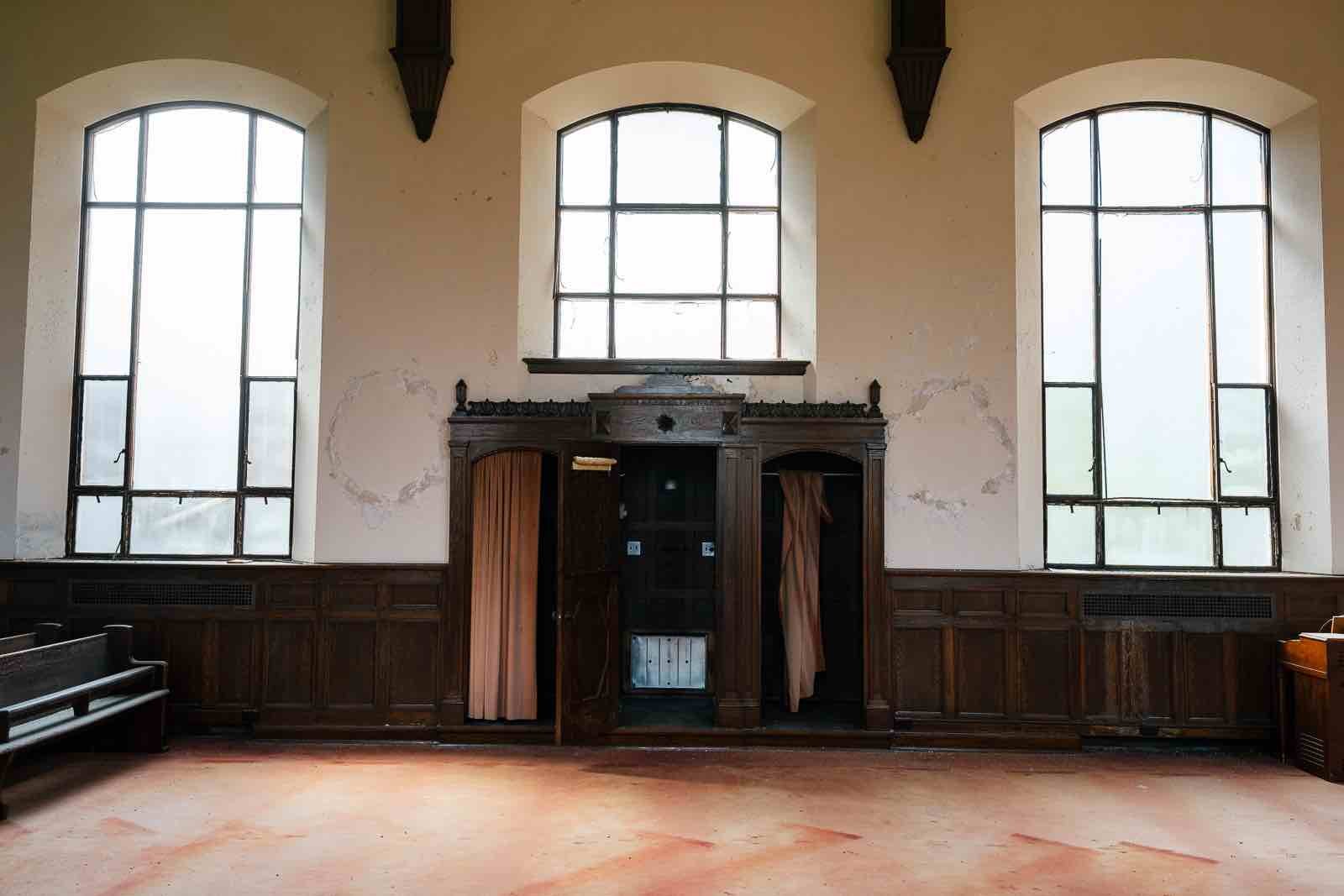 The chapel of St. Mary's Academy