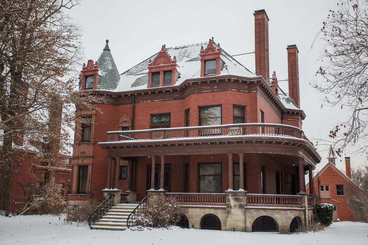 The Voigt House is an iconic Heritage Hill home. 