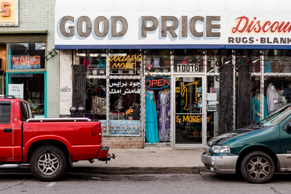 Storefront on Jos Campau