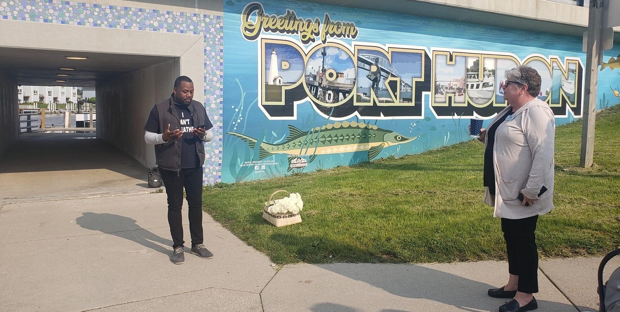 Alphonso Amos, founder and co-lead of Black Lives Matter Port Huron