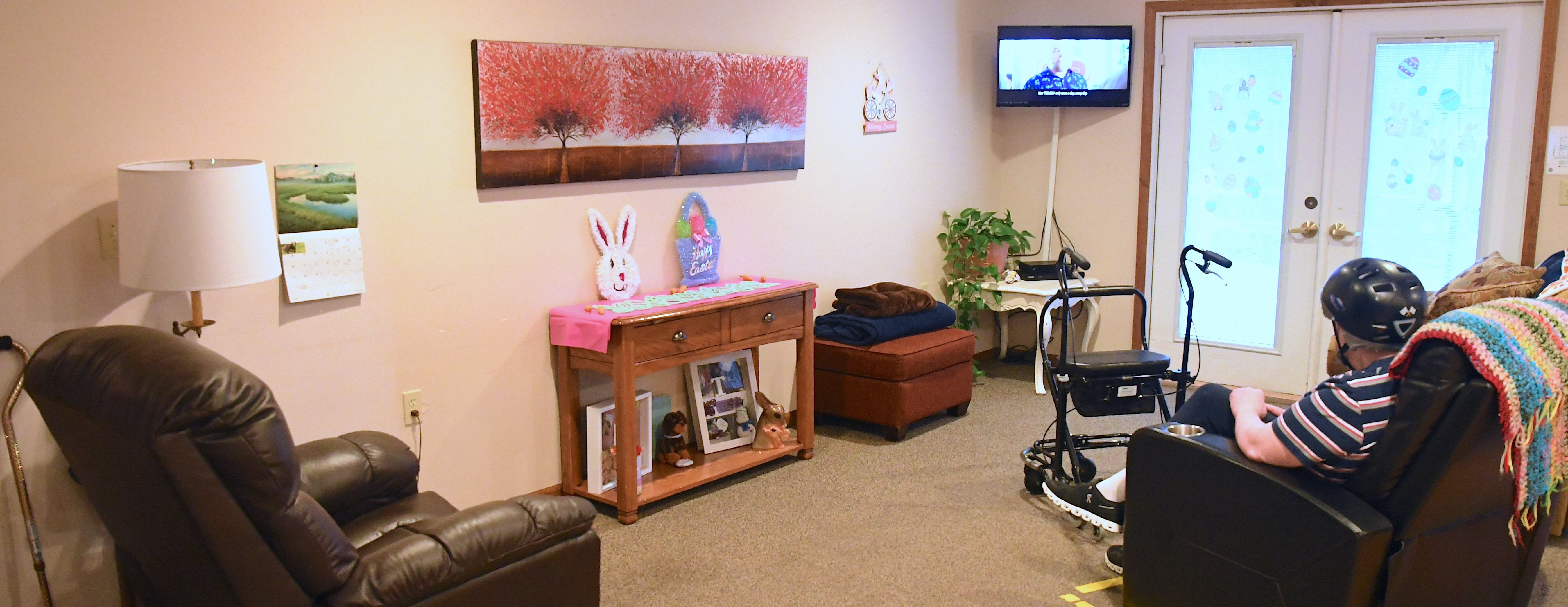 The front room of an adult foster home in Allegan.