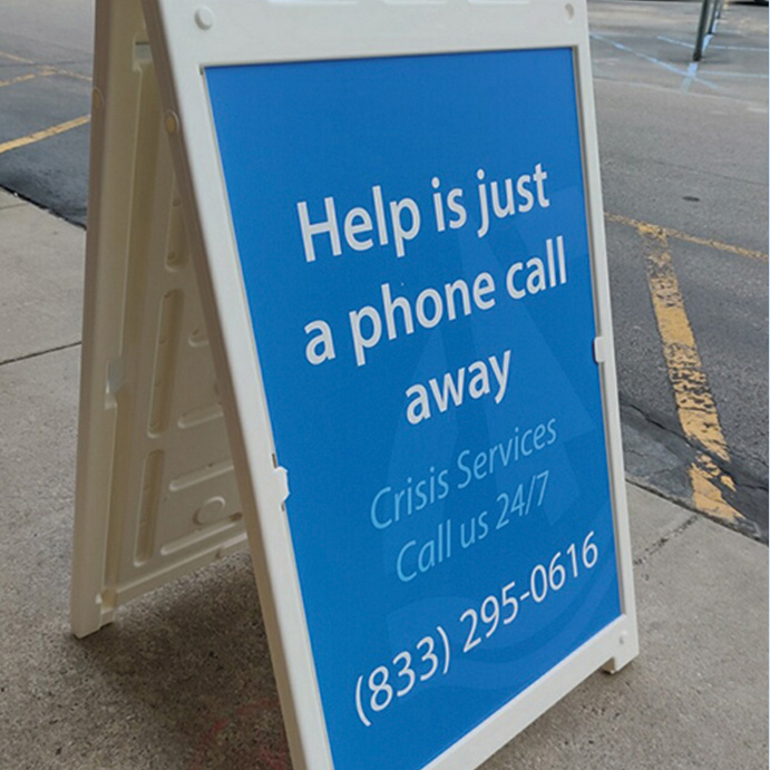 Help is just a phone call away.