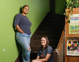 Tepfirah Rushdan and Lindsay Pielack, Co-directors of Keep Growing Detroit