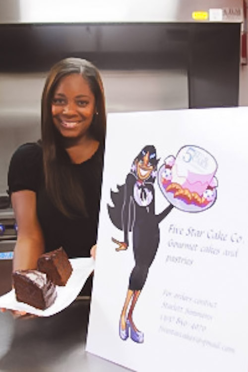 Starlett Simmons of Five Star Co. Dessert Boutique & Bakery