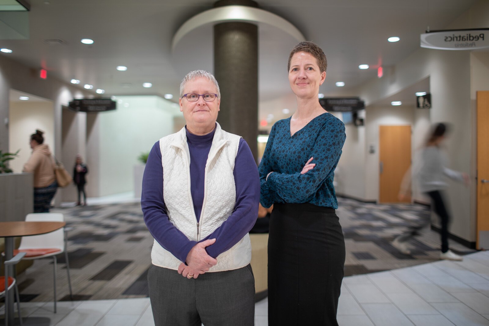 Cheryl Tschosik and Pam Hoekwater.