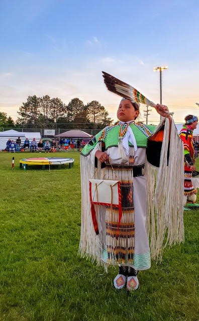Bay Mills' 2019 "Honoring Our Veterans" powwow. 