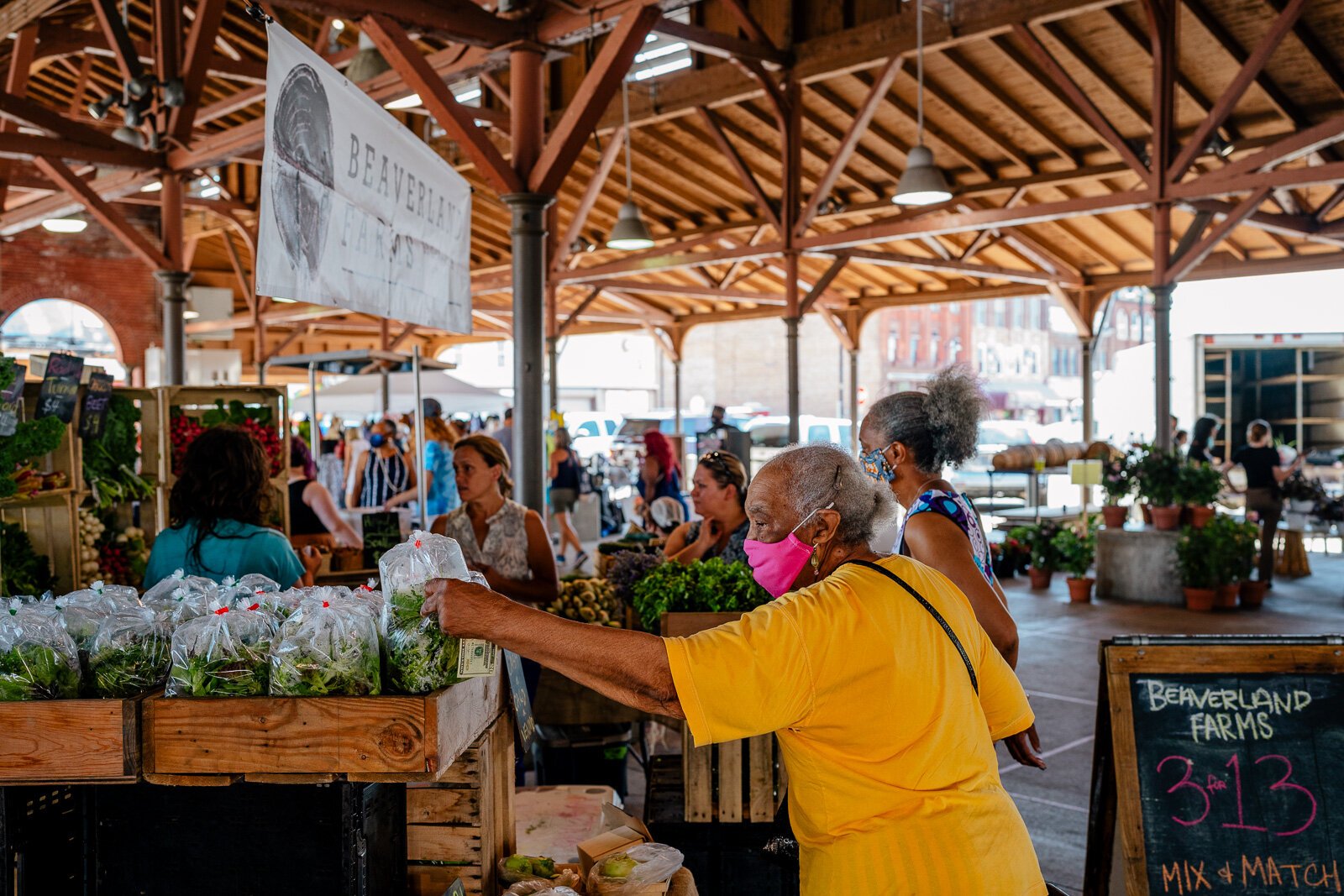 Eastern Market in Detroit.