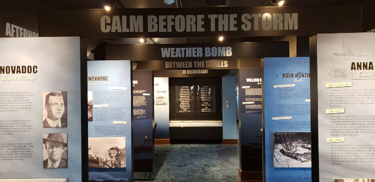 The Armistice Day Storm exhibit at the Port of Ludington Maritime Museum shines a spotlight on the deadliest storm in Great Lakes history.