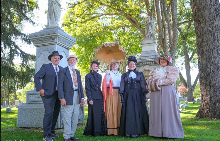 The stories of these prominent and not-so-prominent figures are shared at their burial sites during Muskegon's City of the Dead.