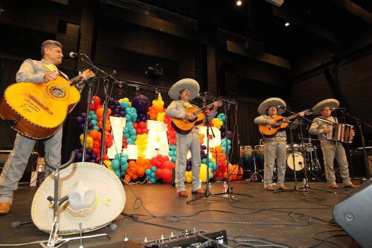 Son de Mexico performs at the LAUP ¡Fiesta! in the Holland Civic Center July 9.