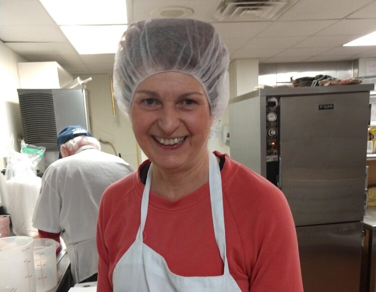  Carmen VanHaitsma has been an essential volunteer at the homeless shelter, Family Hope Center.