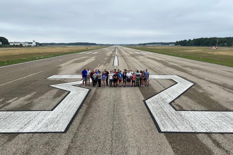 Aviation Camp at Muskegon County Airport aims to help make school relevant for kids, giving middle school students an opportunity to learn about various aviation career paths. 