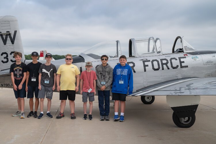 Aviation Camp at Muskegon County Airport aims to help make school relevant for kids, giving middle school students an opportunity to learn about various aviation career paths. 