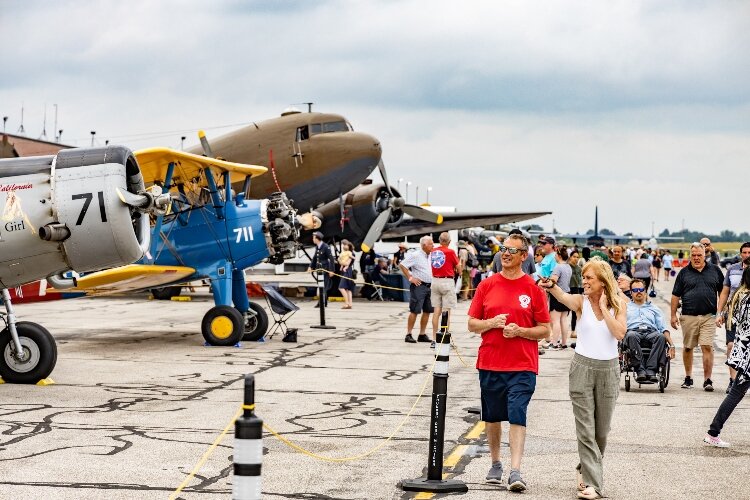 Wings over Muskegon is scheduled for July 6-9 at the Muskegon County Airport. 