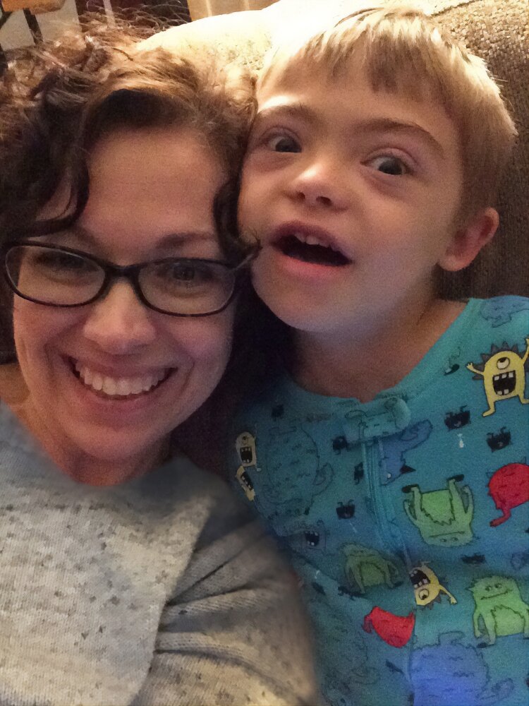 Amanda Rhines and her son, Cooper. Rhines is the new leader of Disability Network/Lakeshore.