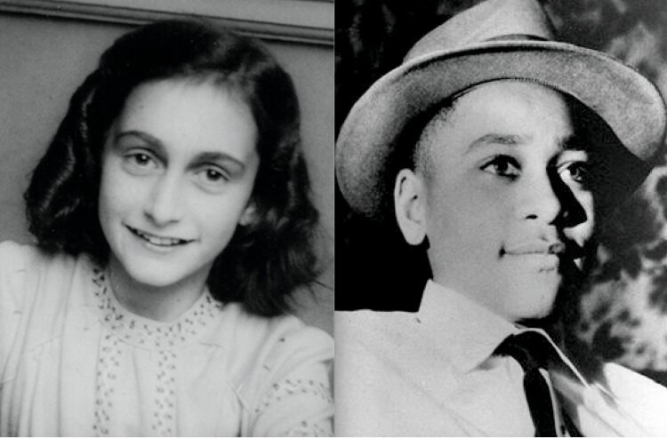 Anne Frank and Emmett Till