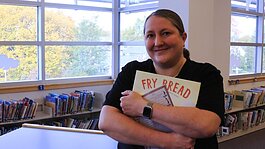 Anne Pott, a library assistant at HDL, is organizing a Community Cookbook inspired by this year’s Little Read book, Fry Bread: A Native American Family Story.